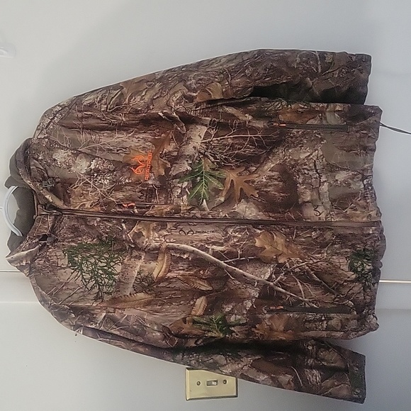 Realtree mens edge padding jacket size large body lining sleeve hood lining - Picture 5 of 10